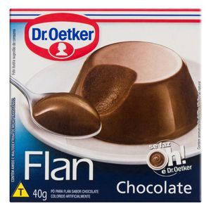 Flan em Pó Dr.Oetker Chocolate 40g