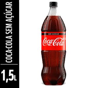 Refrigerante Coca-Cola sem Açúcar Pet 1.5l