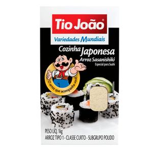 Arroz Tio João Cozinha Japonesa 1Kg