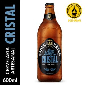 Cerveja Baden Baden Pilsen Cristal Garrafa 600ml