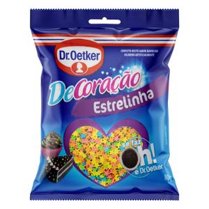 Confeito Dr.Oetker Estrela 80g