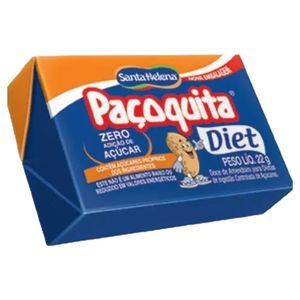 Paçoquita Santa Helena Diet Zero Açúcar 144g