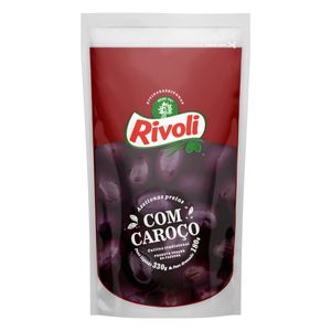 Azeitona Preta Rivoli c/ Caroço Sachê 180g