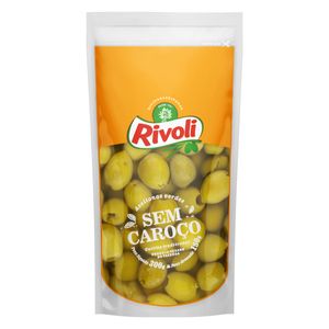 Azeitona Verde Rivoli s/ Caroço Sachê 150g