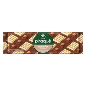 Biscoito Wafer Piraquê Newafer Recheio Chocolate Pacote 100g