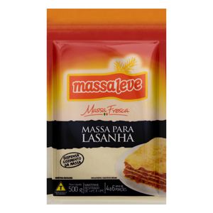 Massa p/ Lasanha Massa Leve 500g