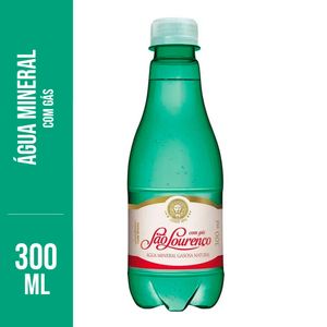 Água Mineral São Lourenço c/ Gás 300ml