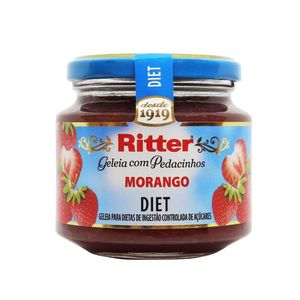 Geleia Ritter Morango Diet 260g