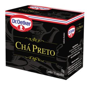 Chá Preto Dr. Oetker 18g