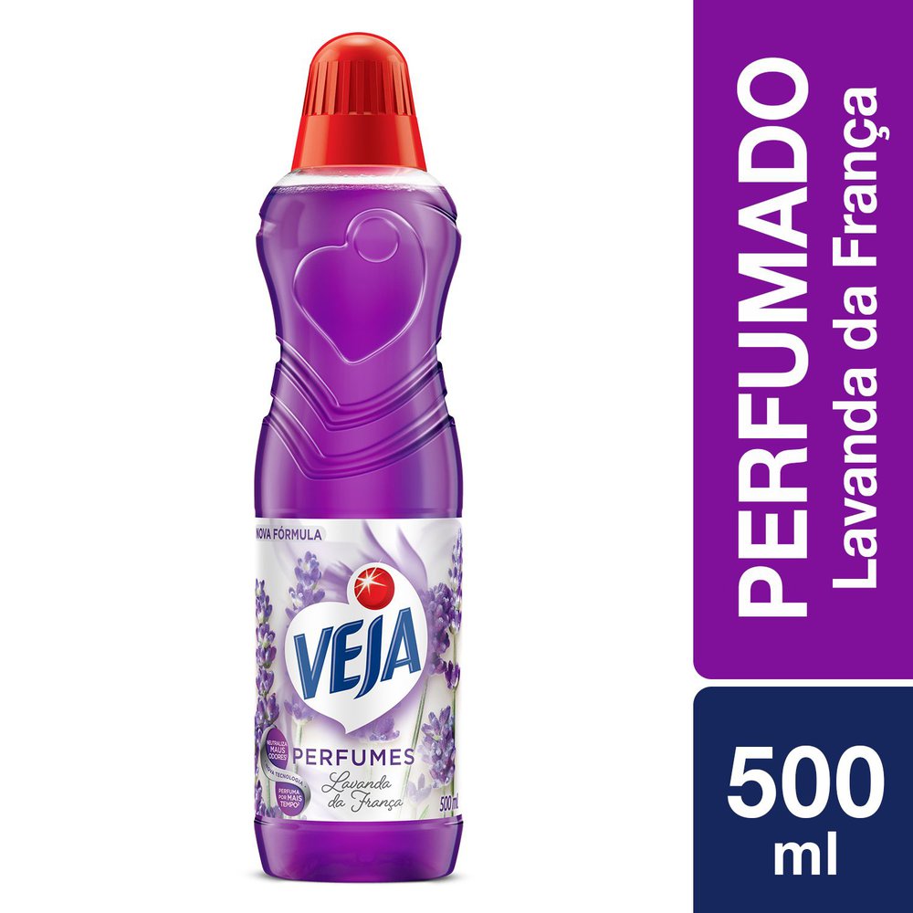 Limpador Veja Perfumes Lavanda da França 500ml | Prezunic