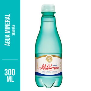Água Mineral São Lourenço sem Gás 300ml