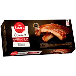 Costela Suína Seara c/ Molho Barbecue Congelado 1Kg