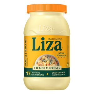 Maionese Liza Tradicional Pote 500g