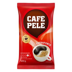 Café em Pó Pelé Extraforte Torrado e Moído Almofada 500g