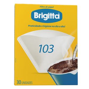 Filtro de Papel Brigitta Grande N.103 c/ 30 Unid