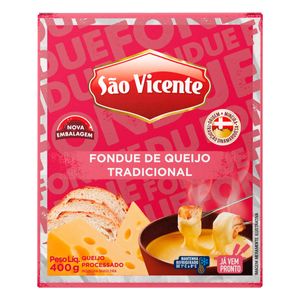 Fondue de Queijo Tradicional São Vicente Caixa 400g