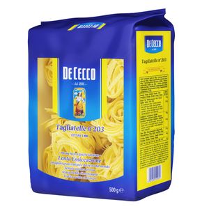 Macarrão de Sêmola De Cecco Grano Duro Tagliatelle 203 500g