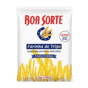 Farinha de Trigo Boa Sorte Especial 1Kg