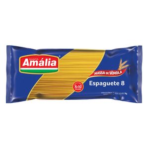 Macarrão Espaguete Santa Amália Sêmola 1Kg