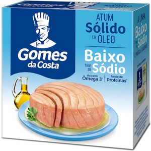 Atum Sólido Gomes da Costa em Óleo Caixa 170g