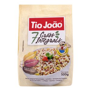 Arroz Tio João 7 Grãos Integrais 500g