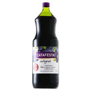 Suco Integral Catafesta Uva Tinto Garrafa 1.5 Litros