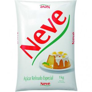 Açúcar Refinado Neve 1Kg