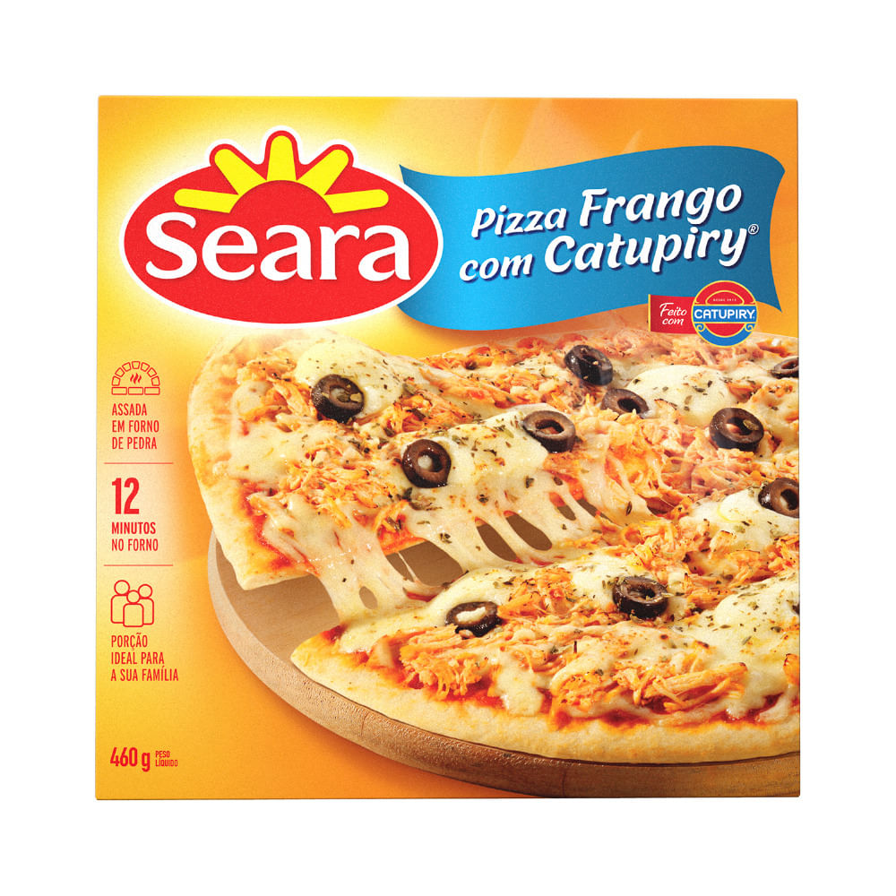 Super Lazzari  PIZZA AURORA FRANGO C/CATUPIRY 460G