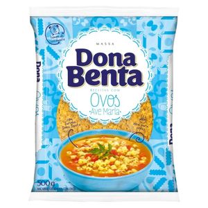 Massa Dona Benta Ave Maria c/ Ovos 500g