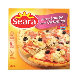 Pizza Seara Lombo c/ Catupiry 460g