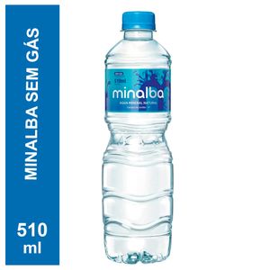 Água Mineral Minalba sem Gás 510ml