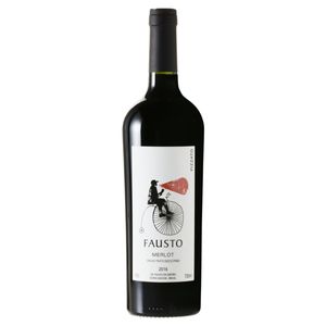 Vinho Nacional Pizzato Fausto Merlot 750ml