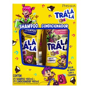 Kit Shampoo+Condicionador Infantil Tra Lá Lá Kids Sem Embaraço