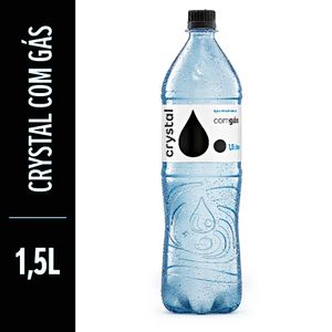 Água Mineral Crystal c/ Gás 1.5l