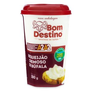 Requeijão Cremoso Bom Destino Búfala 200g