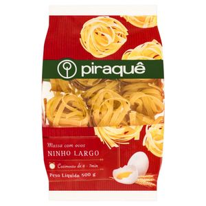 Massa c/ Ovos Piraquê Ninho Largo 500g