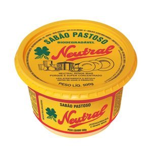 Sabão em Pasta Neutral 500g