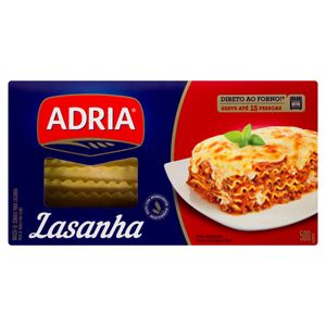 Massa p/ Lasanha Adria 500g