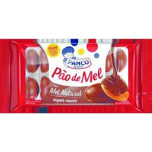 Pão de Mel Panco com Cobertura de Chocolate 200g