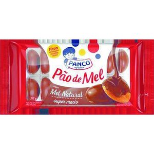 Pão de Mel Panco c/ Cobertura de Chocolate 200g