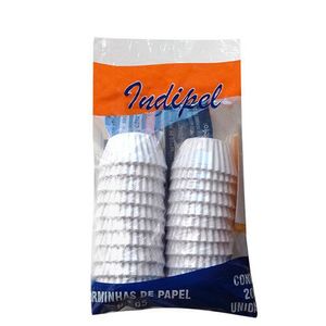 Forma de Papel Indipel N5 Branca c/ 200 Unid