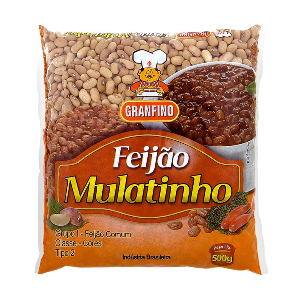 Feijão Mulatinho Granfino 500g - Prezunic