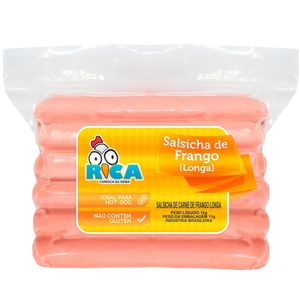 Salsicha Rica Frango Longuete 1Kg