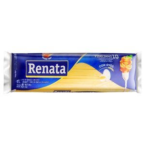 Macarrão de Sêmola Renata Fidelinho 10 c/ Ovos Pacote 500g