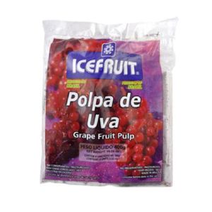 Polpa de Fruta Icefruit Uva 400g