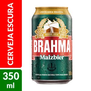 Cerveja Brahma Malzbier Lata 350ml