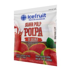 Polpa de Fruta Icefruit Goiaba 400g