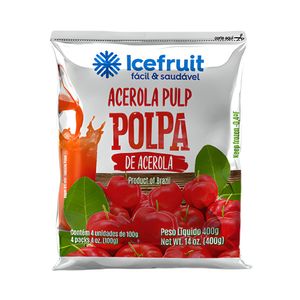 Polpa de Fruta Icefruit Acerola 400g