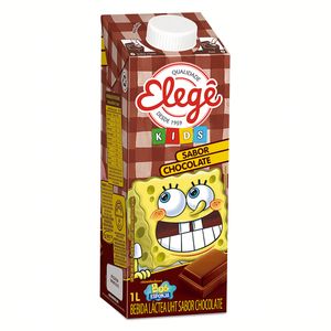 Bebida Láctea Elegê Bob Esponja Chocolate 1l