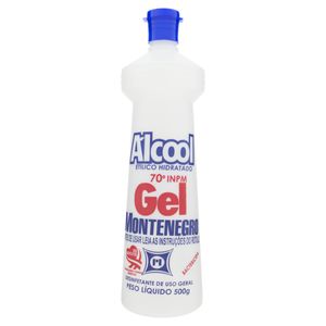 Álcool em Gel Montenegro 70° INPM 500g